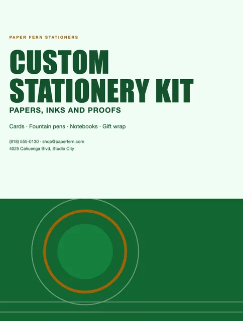 Hard split folders template in the Farm & garden palette