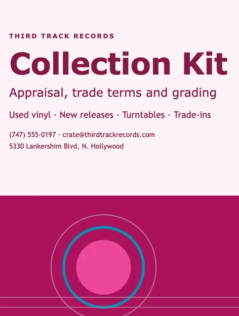 Hard split folders template in the Creative agency palette
