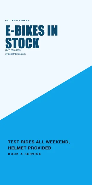 Diagonal split pole banners template in the Travel agency palette