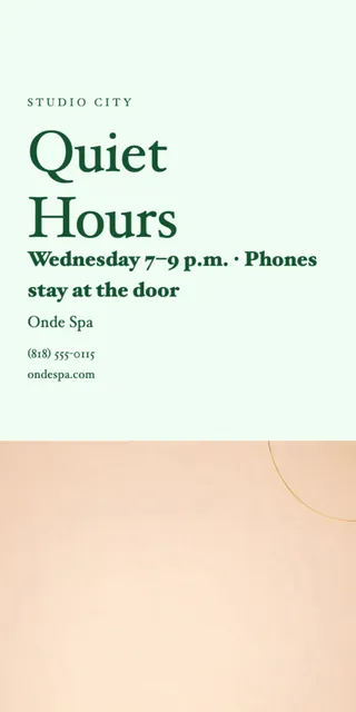 Hard split pole banners template in the Florist & plants palette