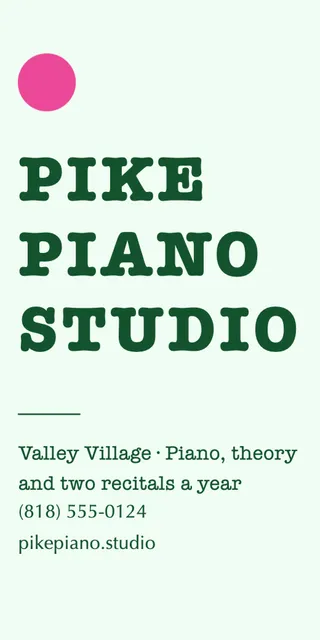 Statement pole banners template in the Florist & plants palette