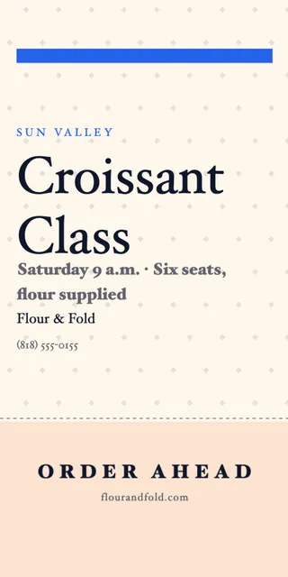 Ticket stub pole banners template in the Food delivery palette