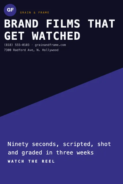 Diagonal split postcards template in the Theatre & cinema palette