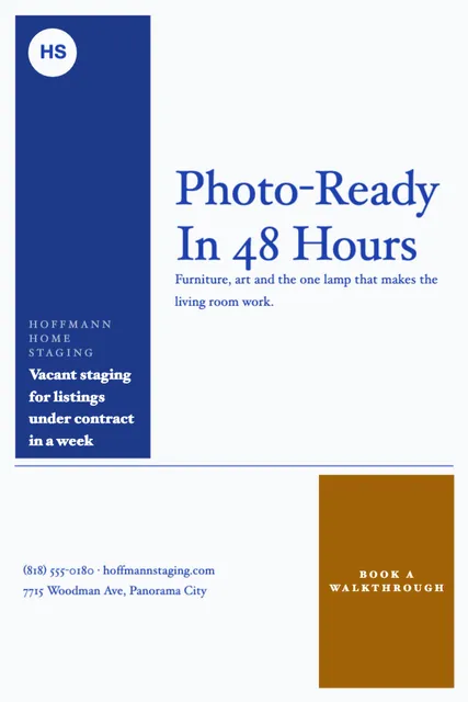 Nine-square grid postcards template in the Hotel palette