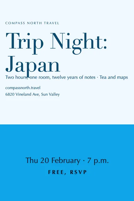 Hard split posters template in the Travel agency palette