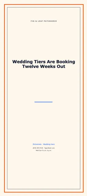 Inset frame rack cards template in the Food delivery palette