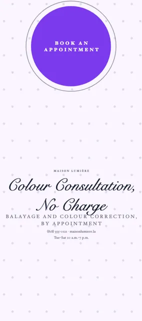 Orbit rack cards template in the Meditation studio palette