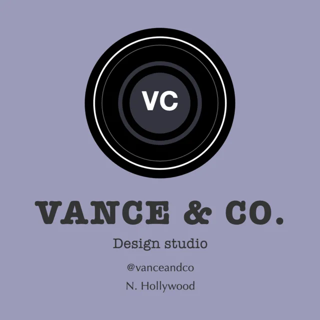 Haloed badge stickers template in the Photography studio palette