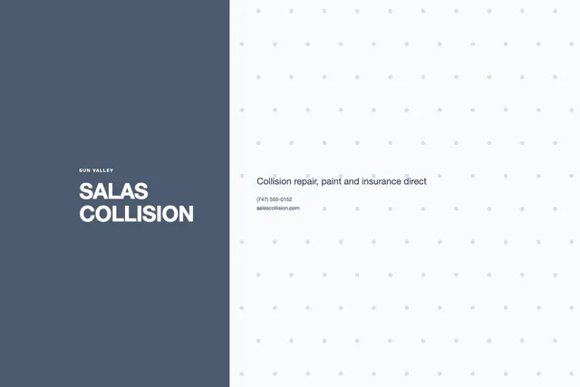 Accent band yard signs template in the Construction palette