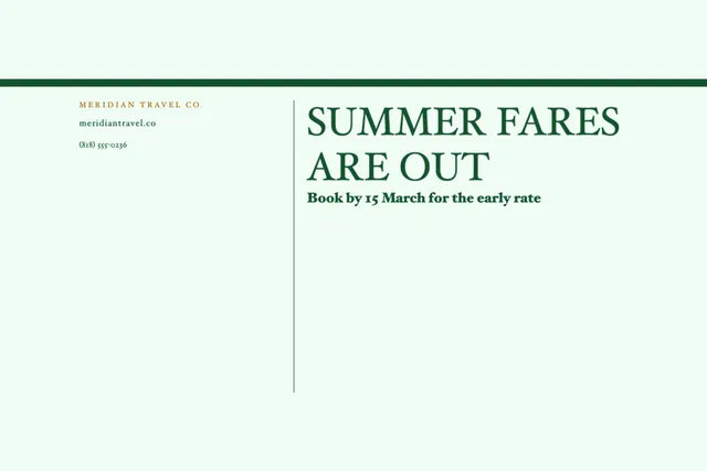 Index column yard signs template in the Farm & garden palette