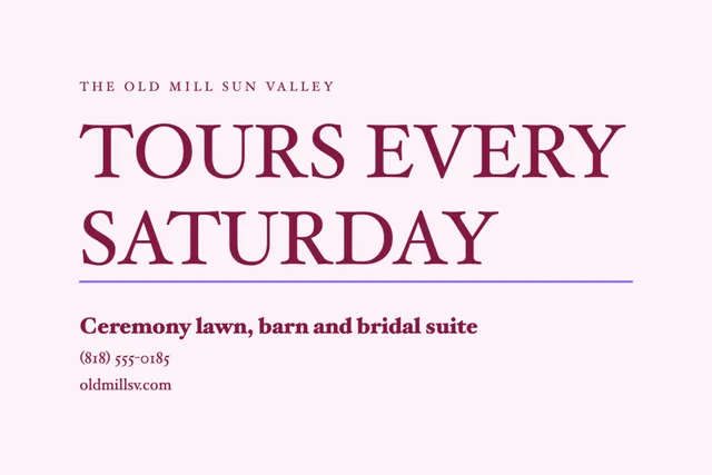 Type poster yard signs template in the Beauty & spa palette