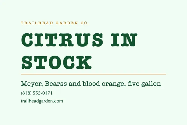 Type poster yard signs template in the Farm & garden palette