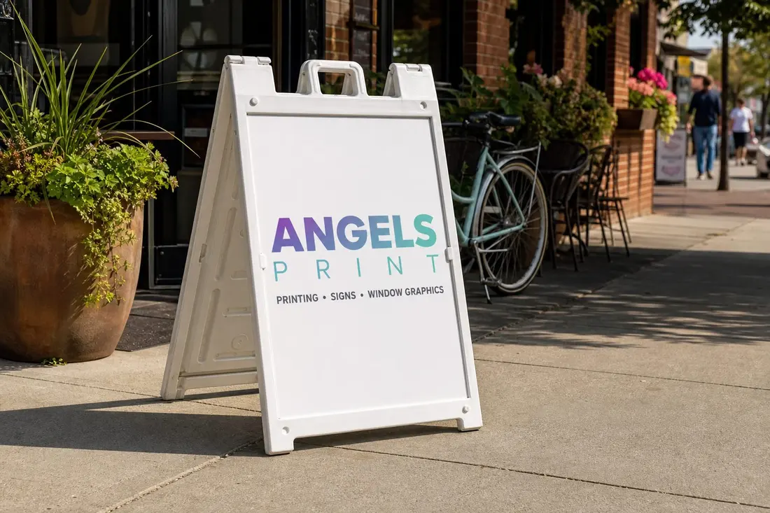 A-Frame Sidewalk Sign