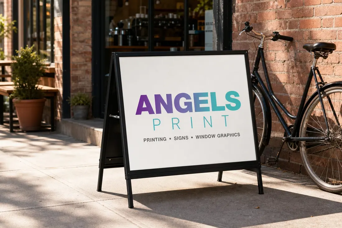 Aluminum Sidewalk Sign
