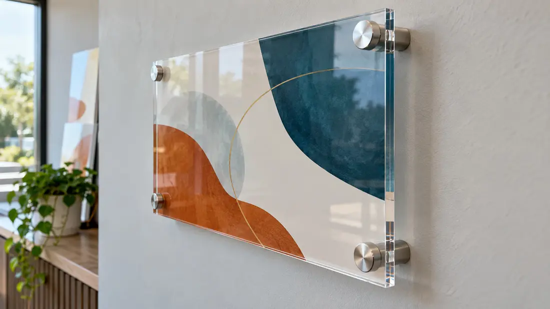 How to Hang Acrylic Signs: Choose the Mount First