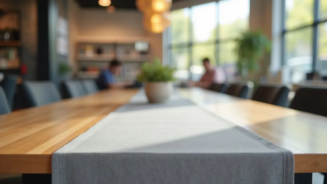 Table Runners in Los Angeles: The Cheapest Piece of Booth Signage, and How to Not Waste It