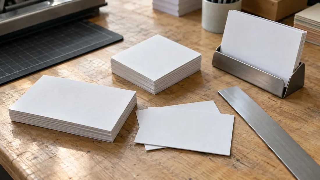 What Size Is a Business Card? Trim and Artwork