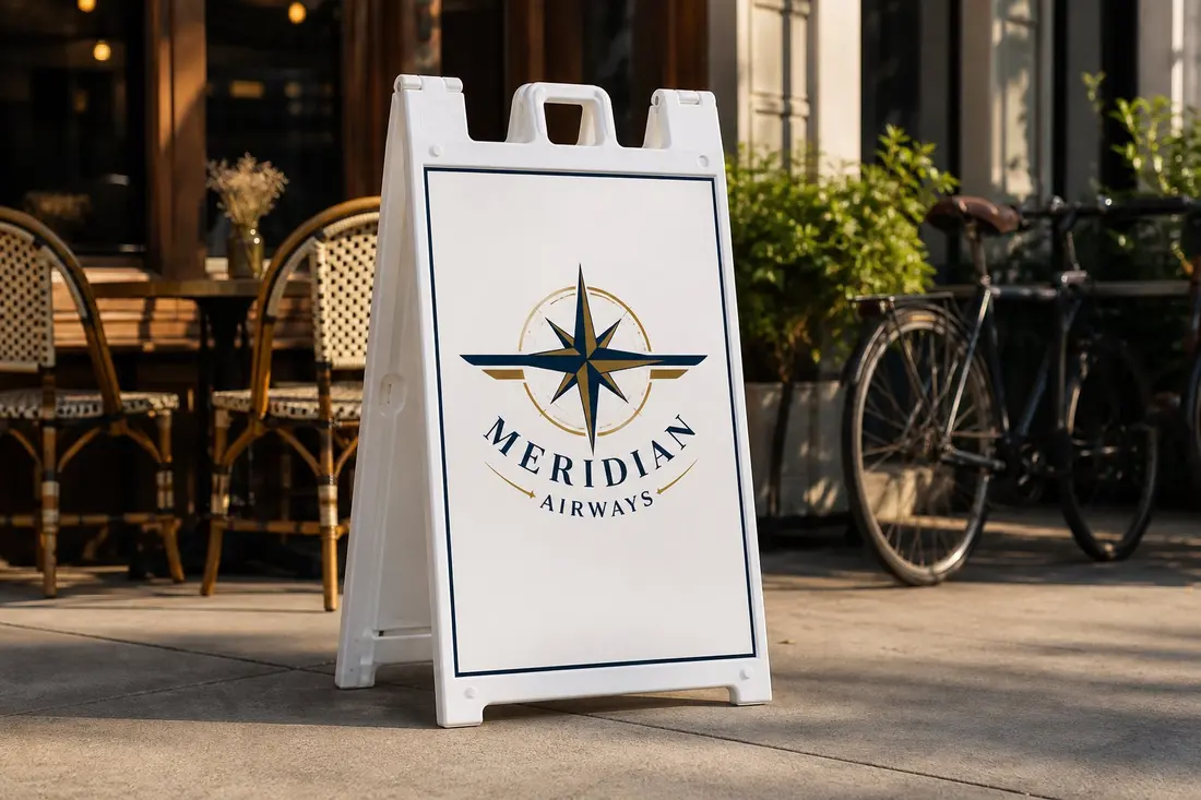 A-Frame Sidewalk Sign