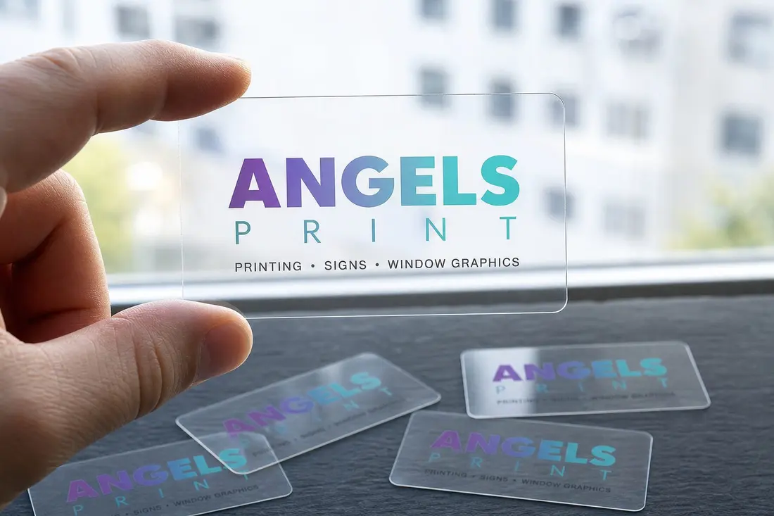 Clear Plastic Business Cards