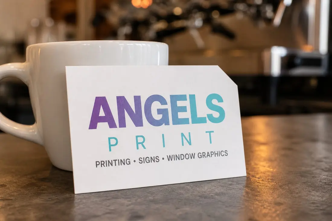 Die Cut Business Cards — view 2