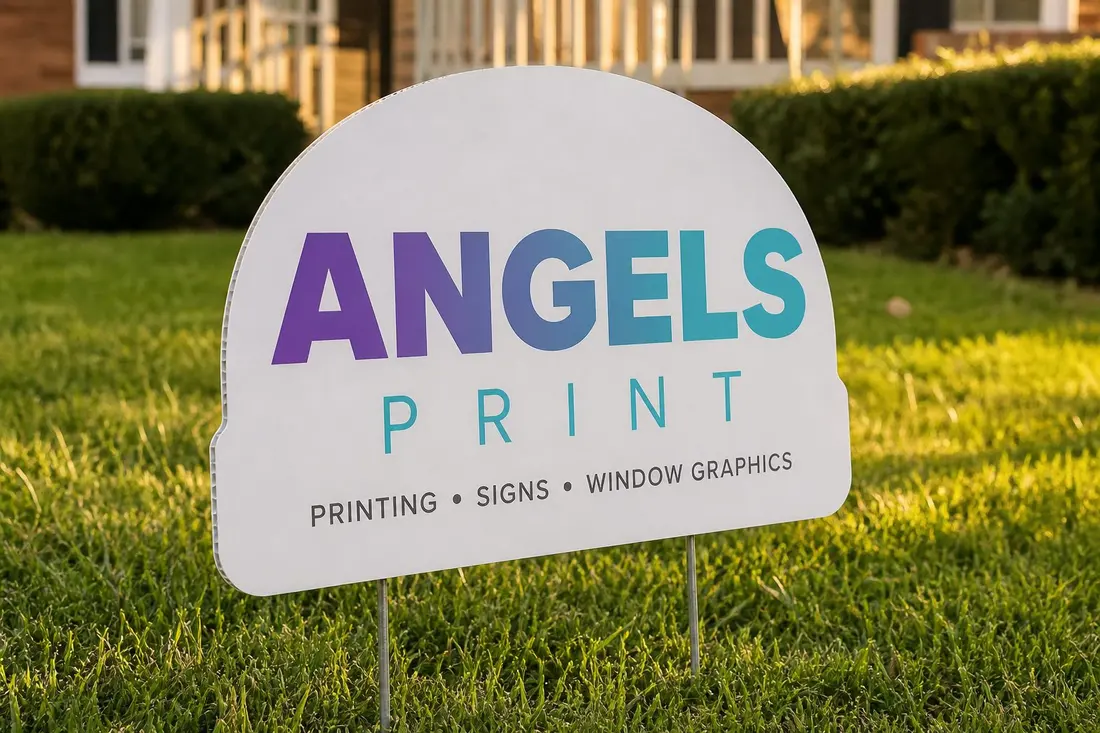 Custom Shape Yard Signs