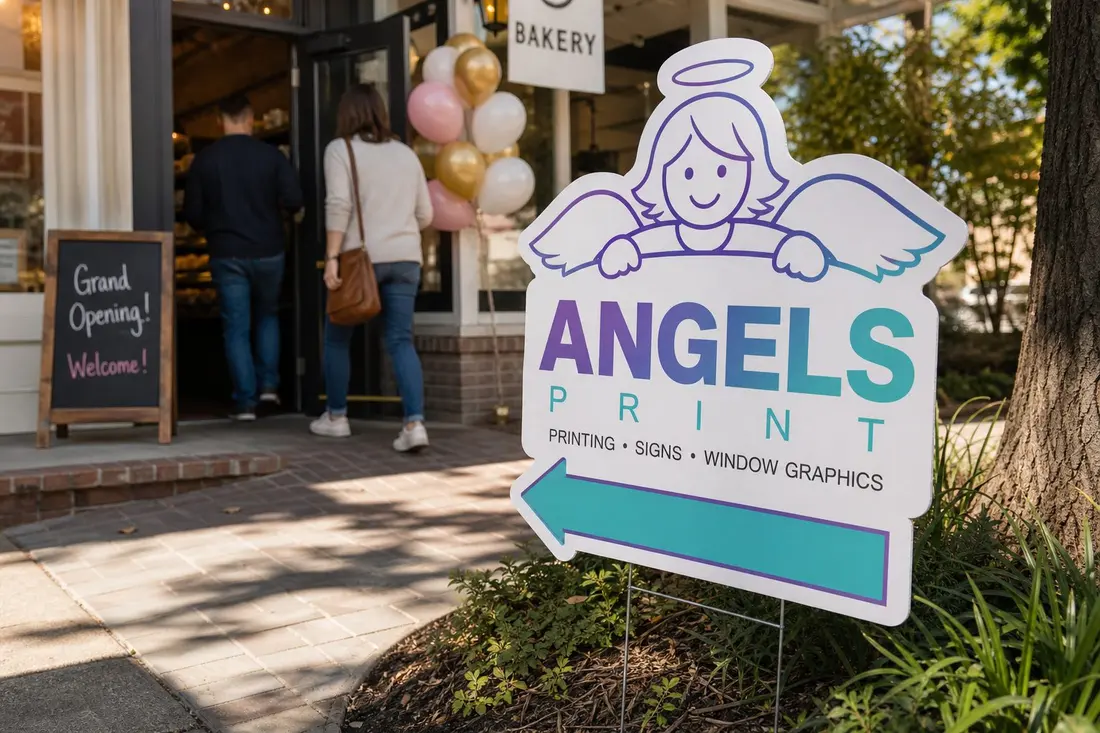 Custom Shape Yard Signs — view 10