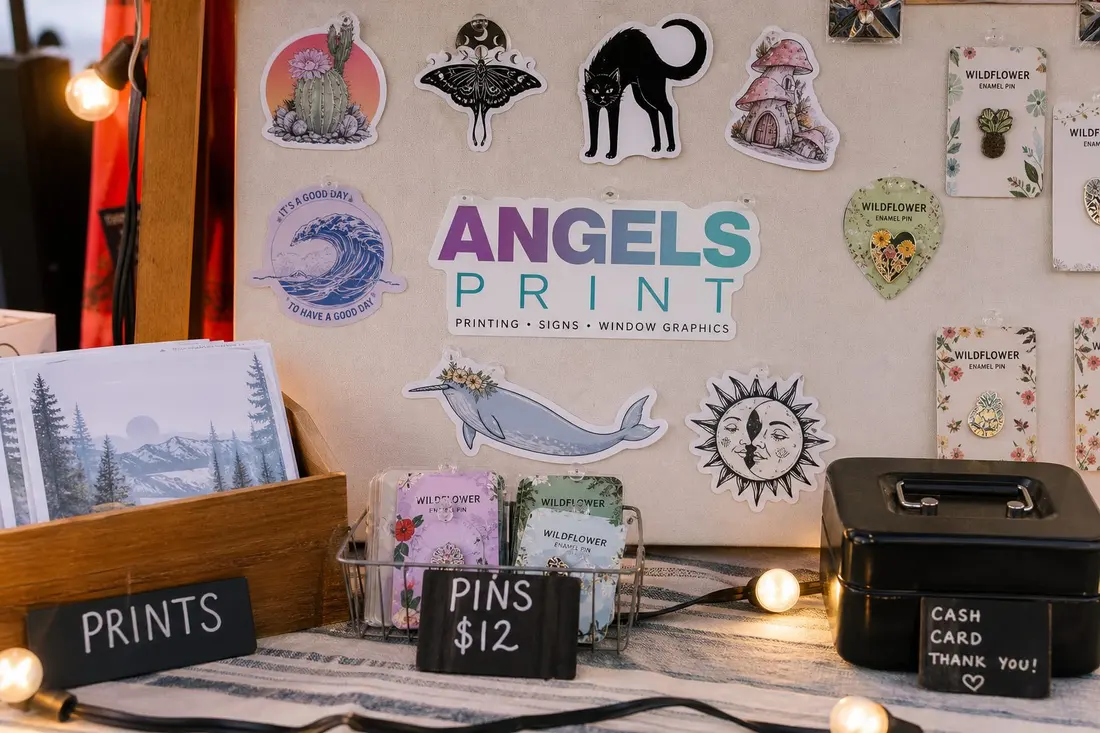 Labels & Stickers — custom printing by Angels Print