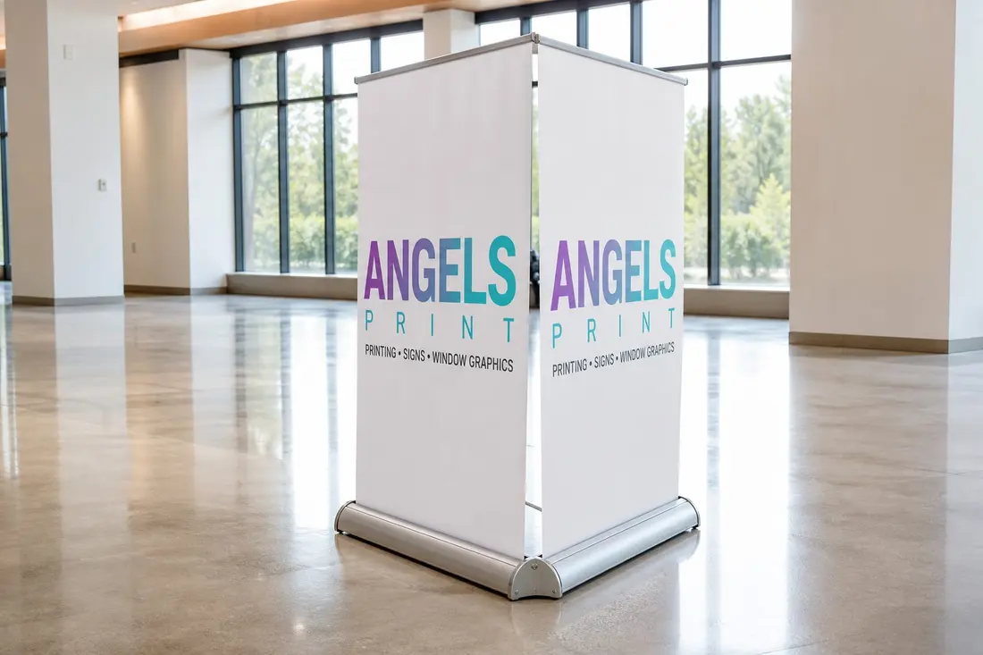 Double Sided Retractable Banner