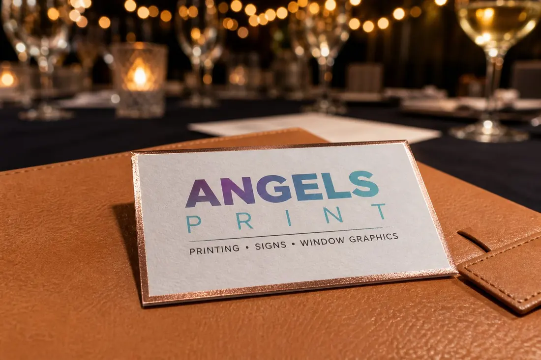 Foil Business Cards — view 2