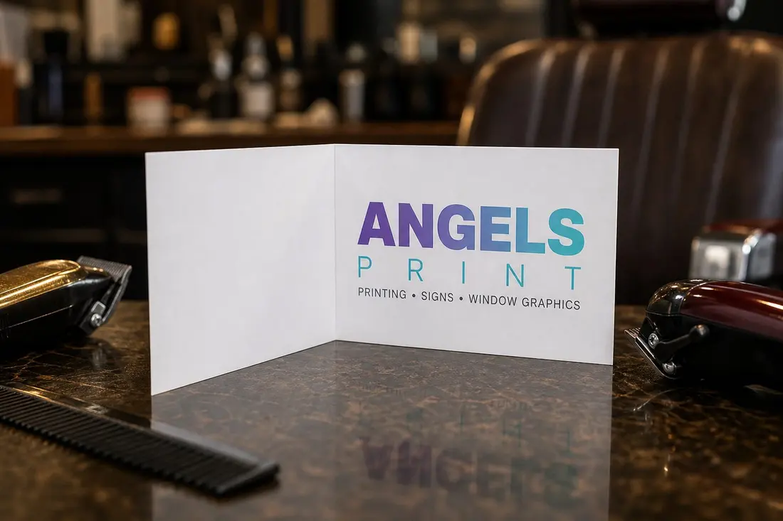 Folded Business Cards — view 2