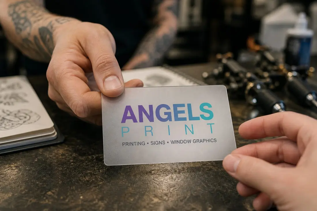 Frosted Plastic Business Cards — view 10
