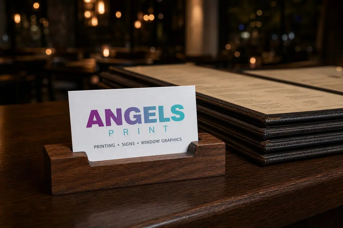 Laminated Business Cards — view 2