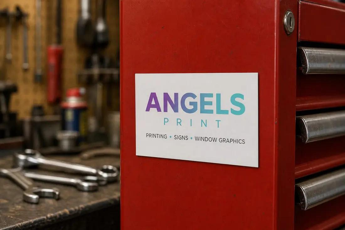 Magnetic Business Cards — view 2