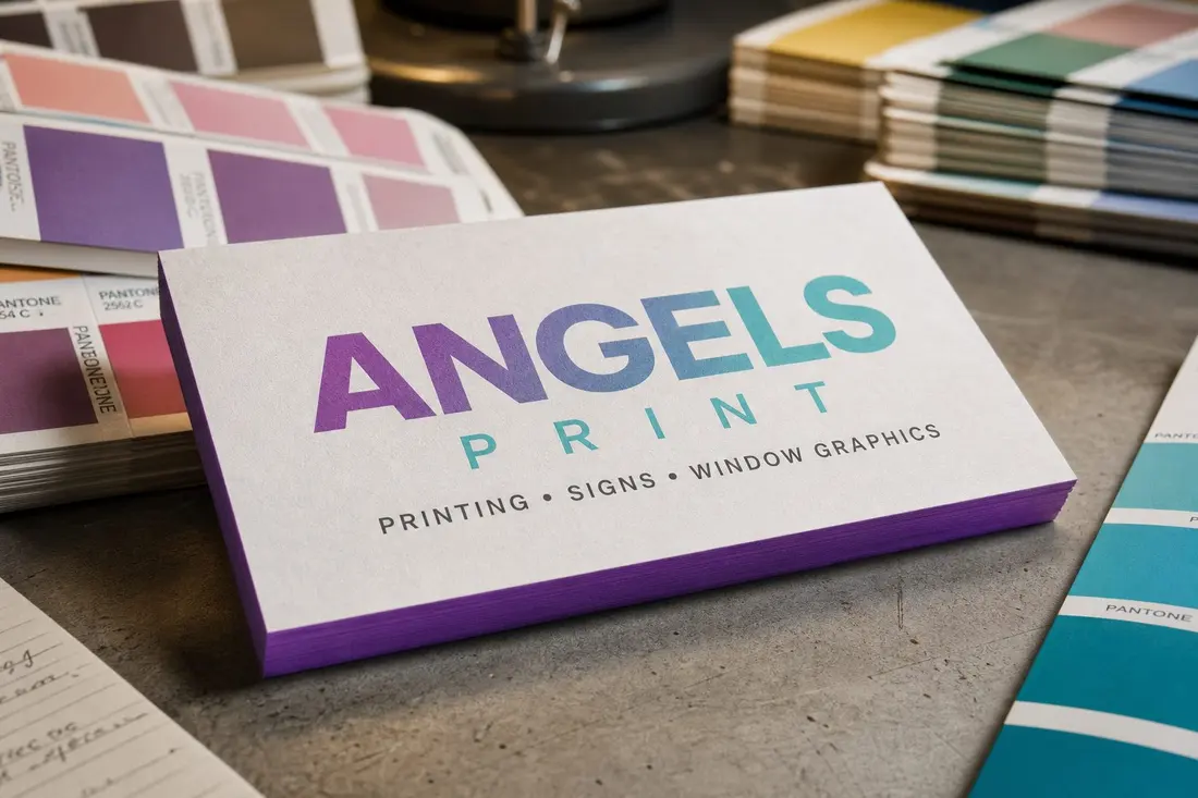 Painted Edge Cards — view 2