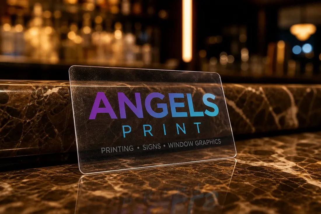 Plastic Business Cards — view 2