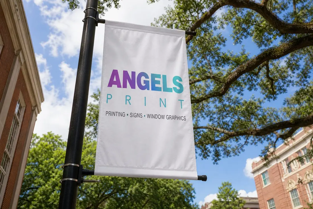 Pole Banner — view 2