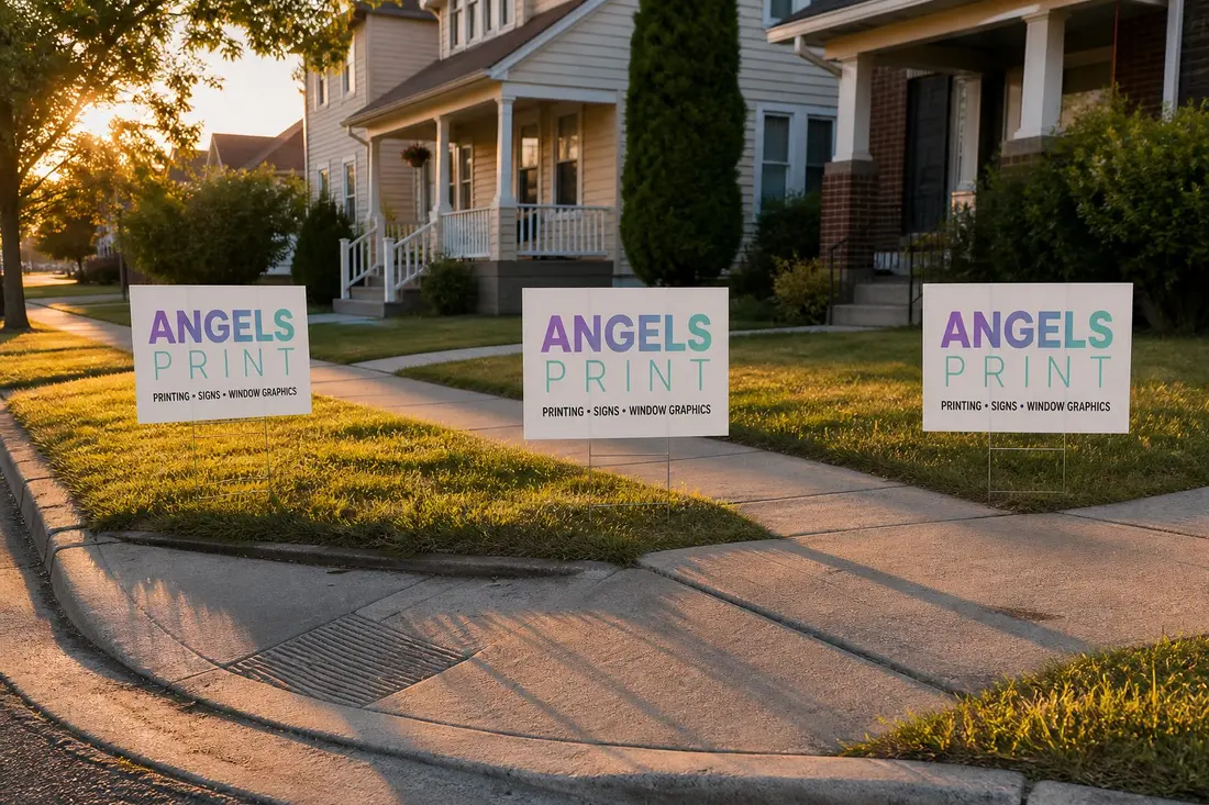 Political Yard Signs — view 2