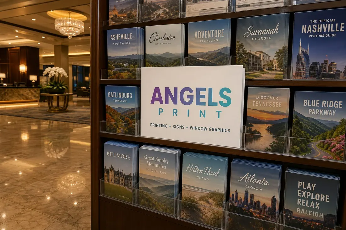 Marketing Material — custom printing by Angels Print