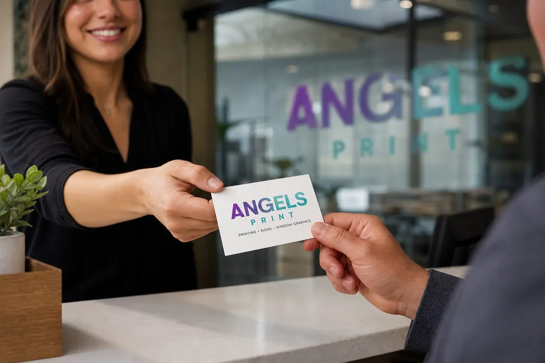 Raised Foil Business Cards — view 10