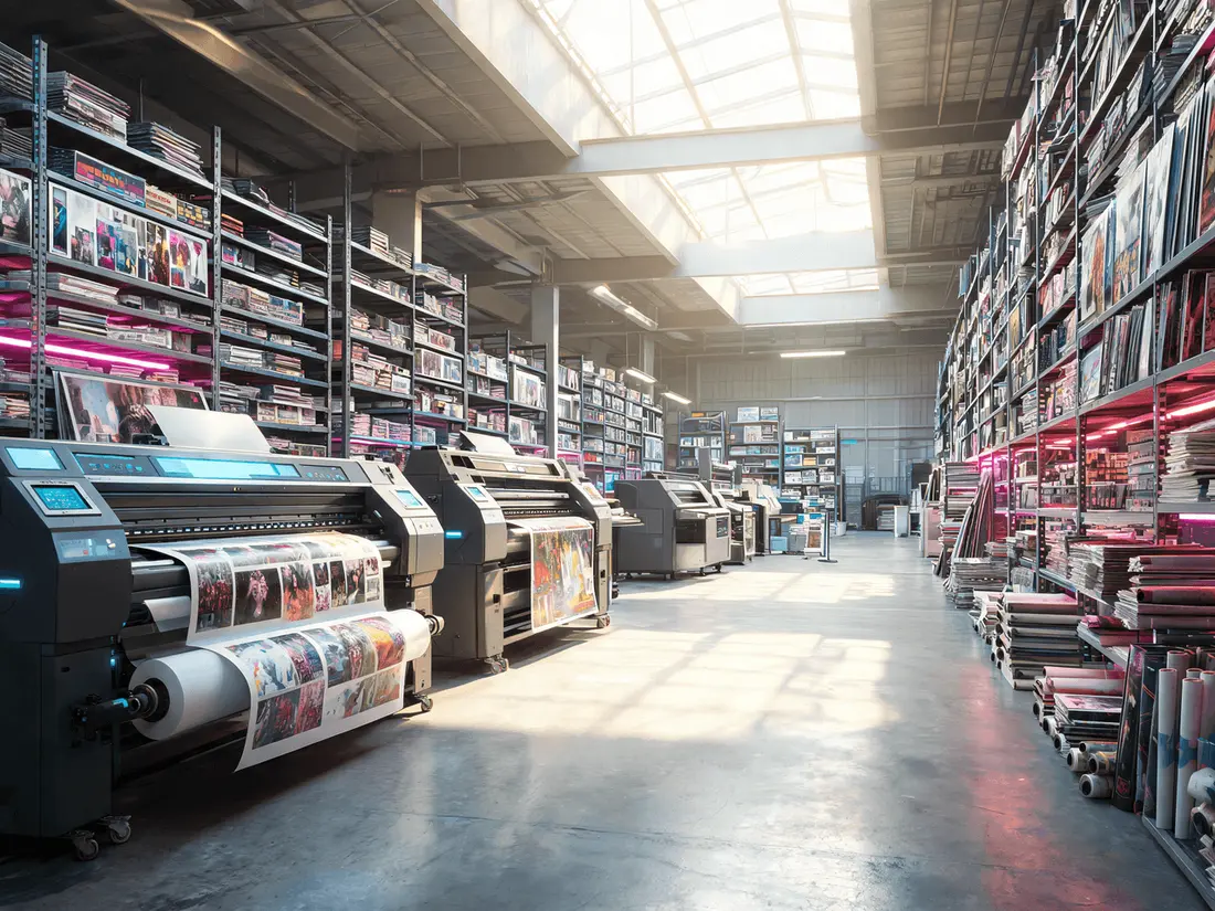 Angels Print production facility in Sun Valley, CA