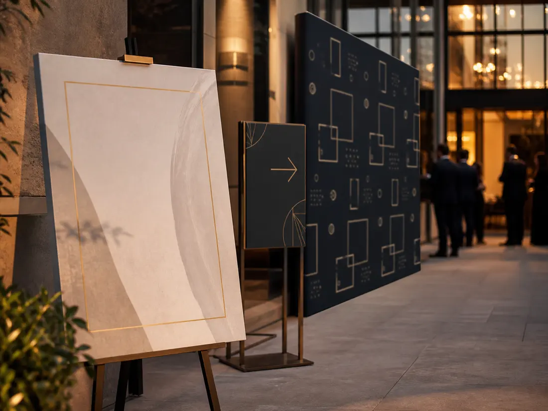 Event Signage — Angels Print, Sun Valley CA