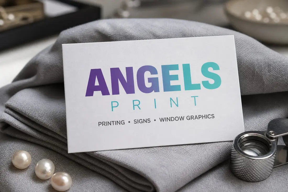 Silk Business Cards — view 2