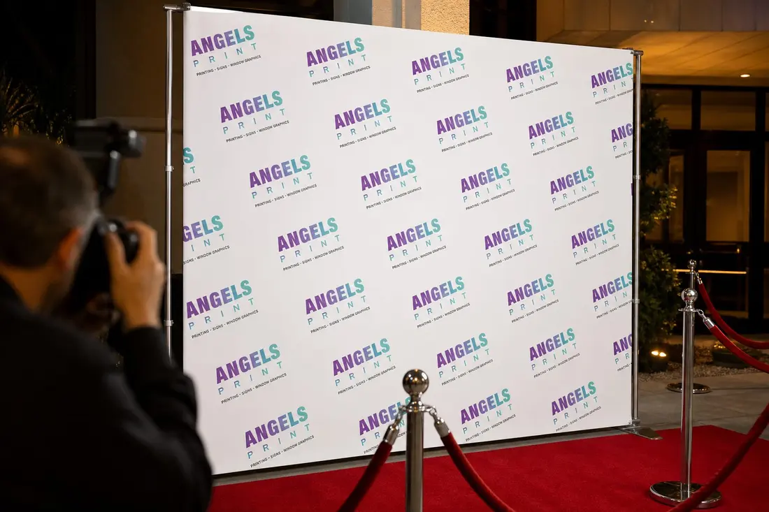 Step and Repeat Banner