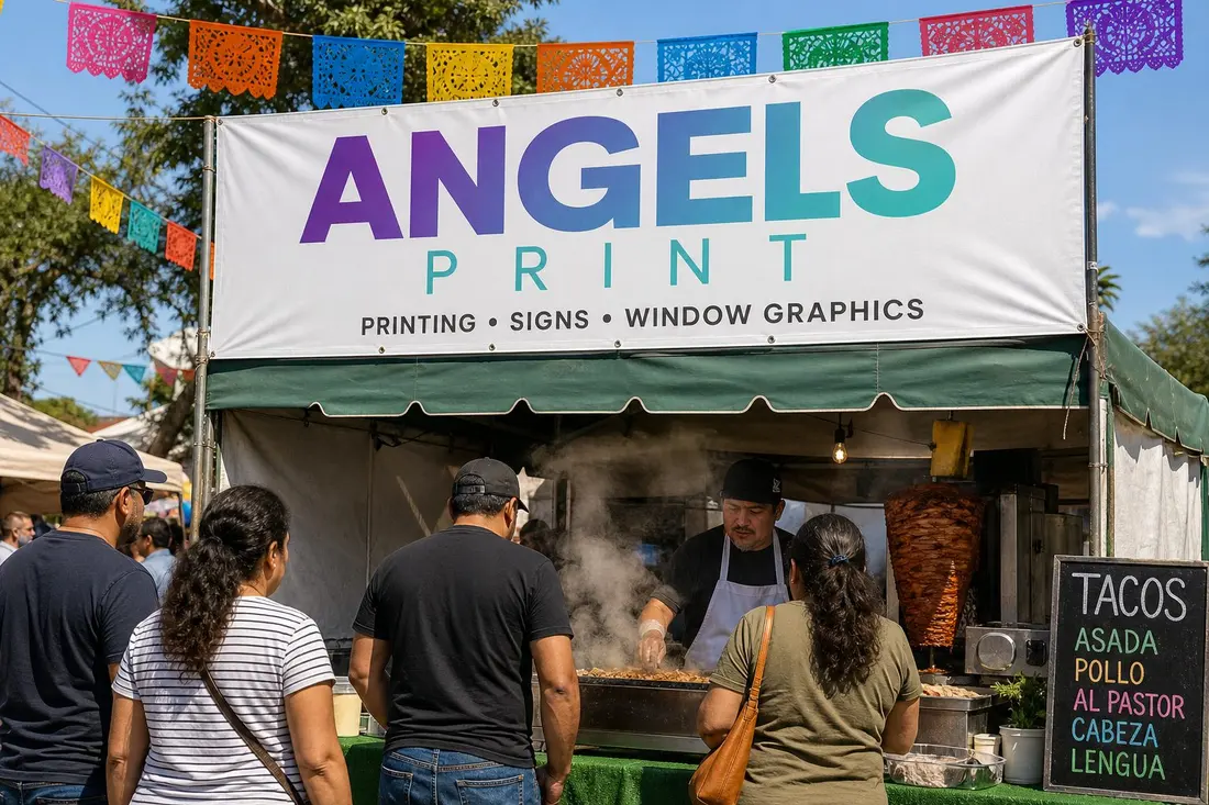 Banners & Signs — custom printing by Angels Print