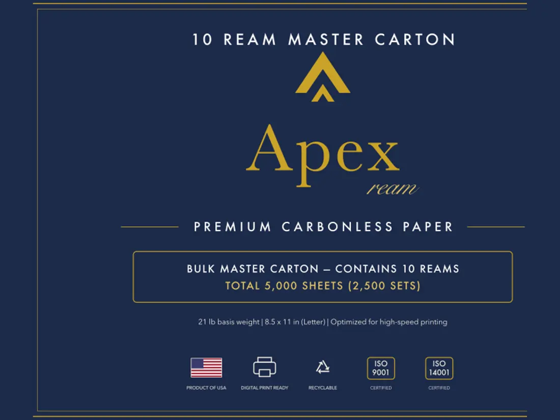 Ream wrap and master carton with raised UV varnish — Angels Print portfolio