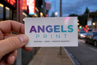 Laminated Business Cards