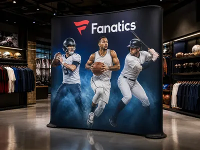Straight Velcro Fabric Display